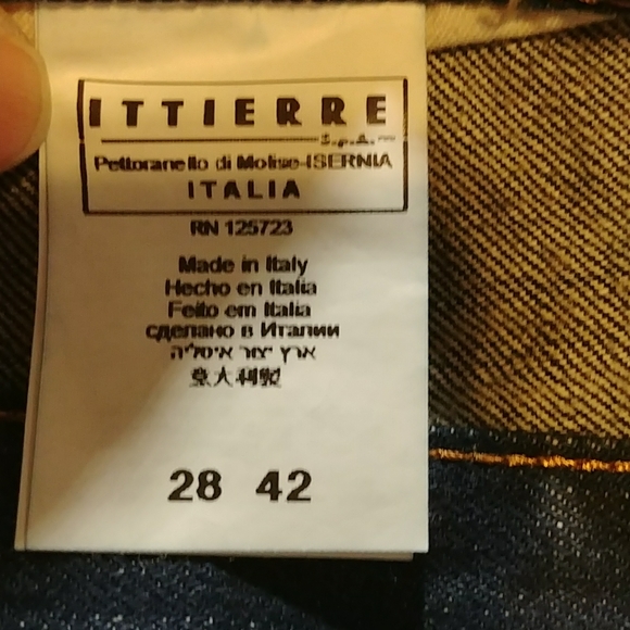 Just Cavalli Distressed Button Fly Jeans - Picture 11 of 16